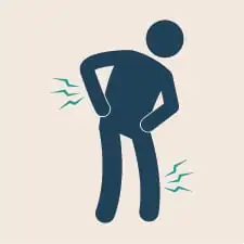Gaming addiction causes poor posture from long sitting without ergonomics.